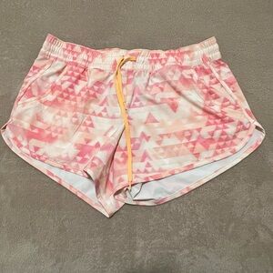 Columbia Pink Athletic Running Shorts Sz M NWOT